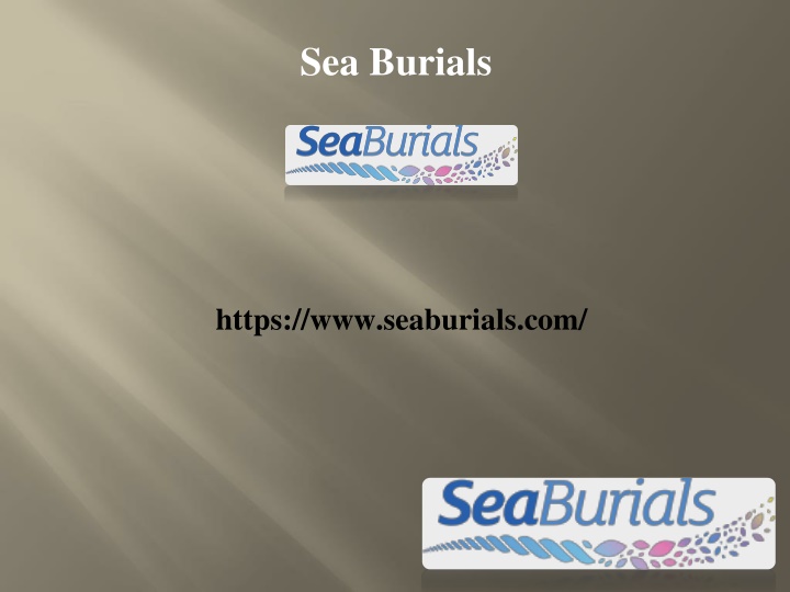 sea burials