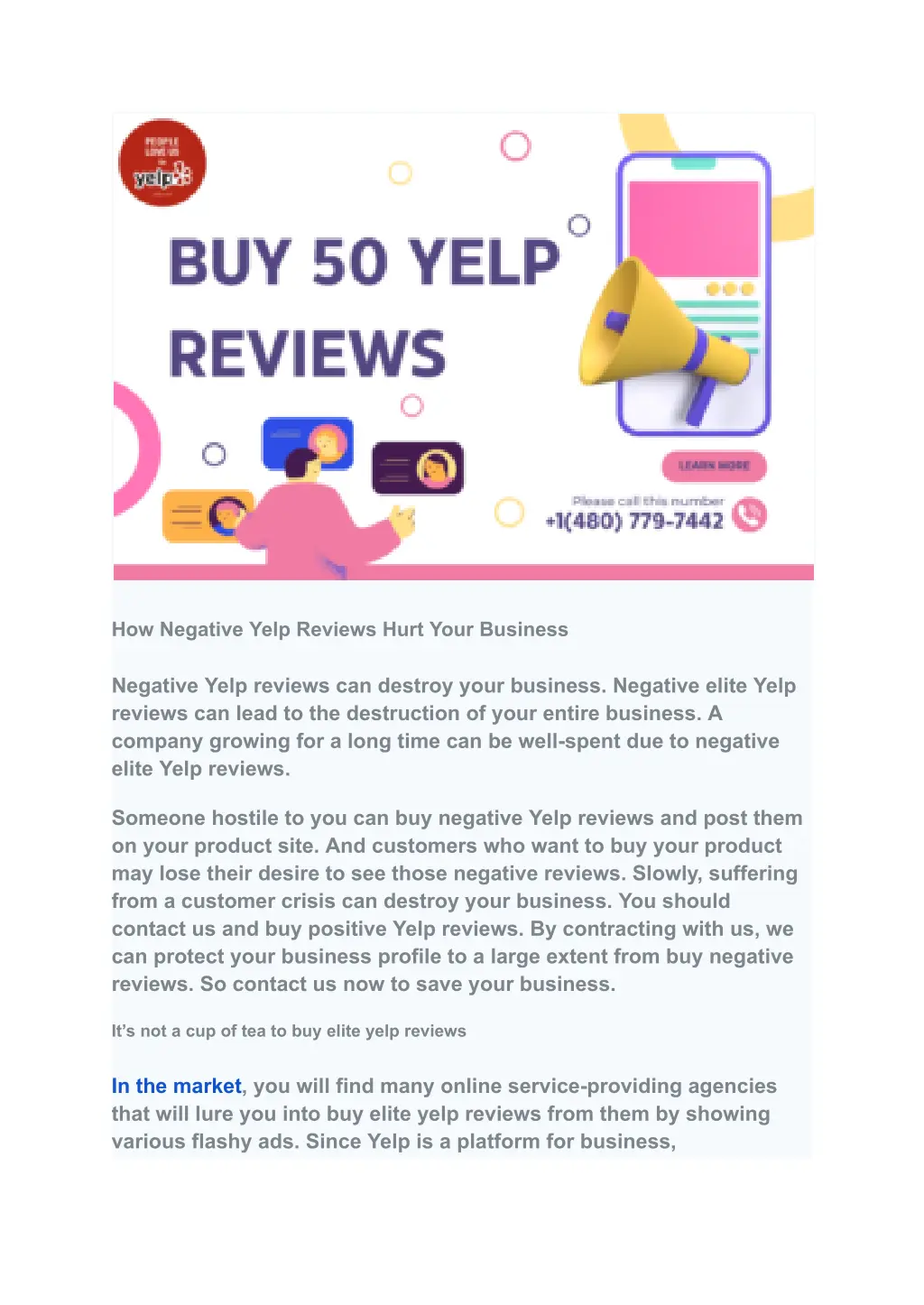 how negative yelp reviews hurt your business