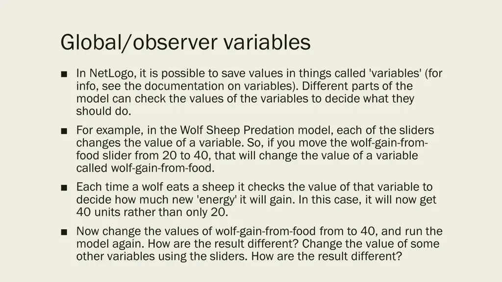 global observer variables