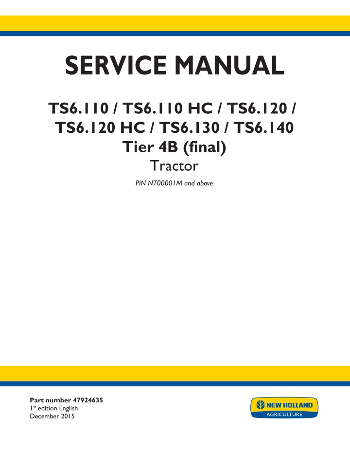 service manual