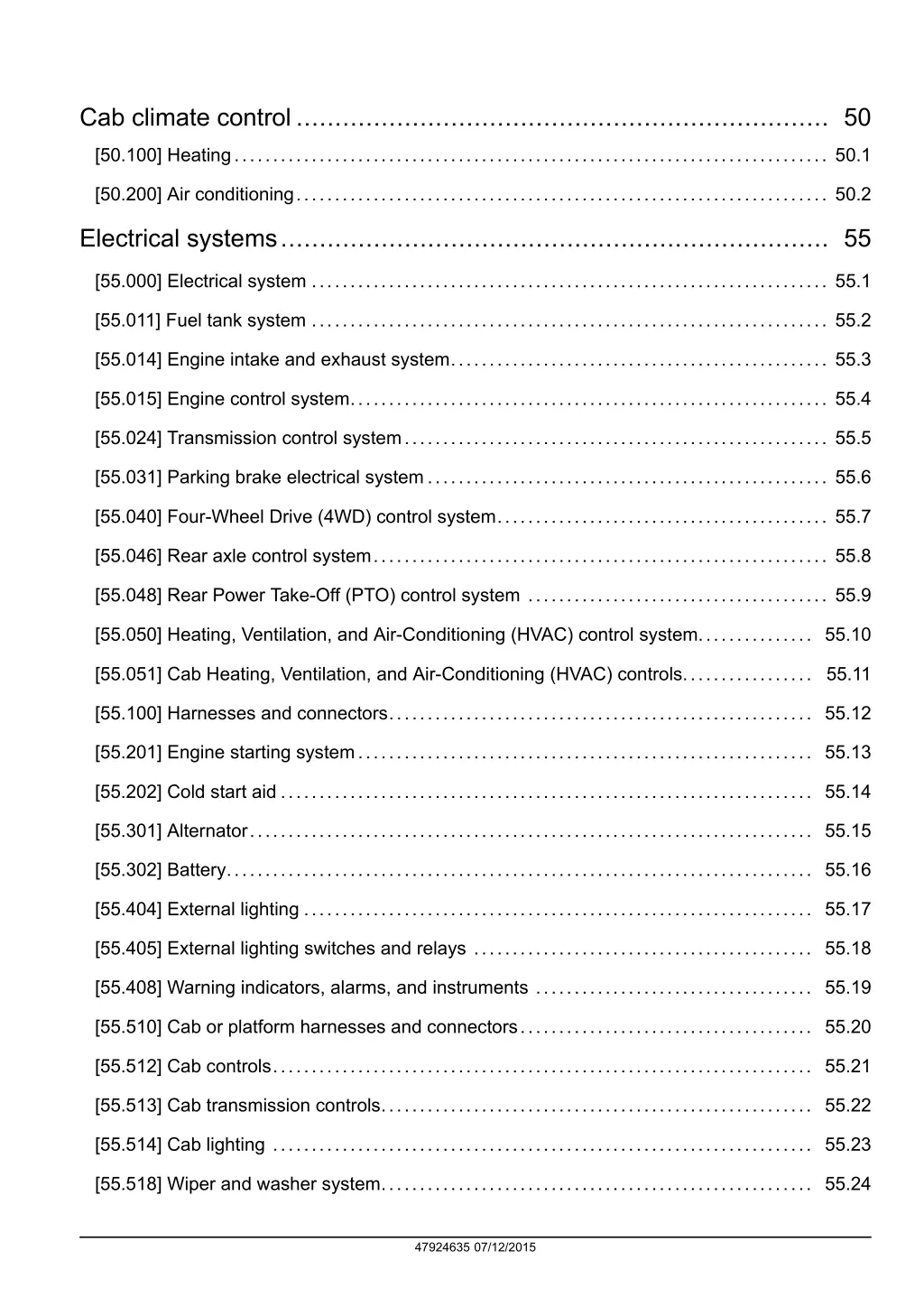 cab climate control 50