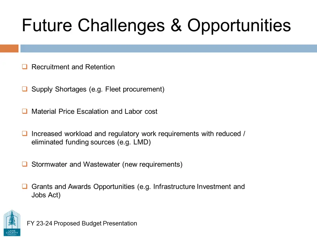 future challenges opportunities