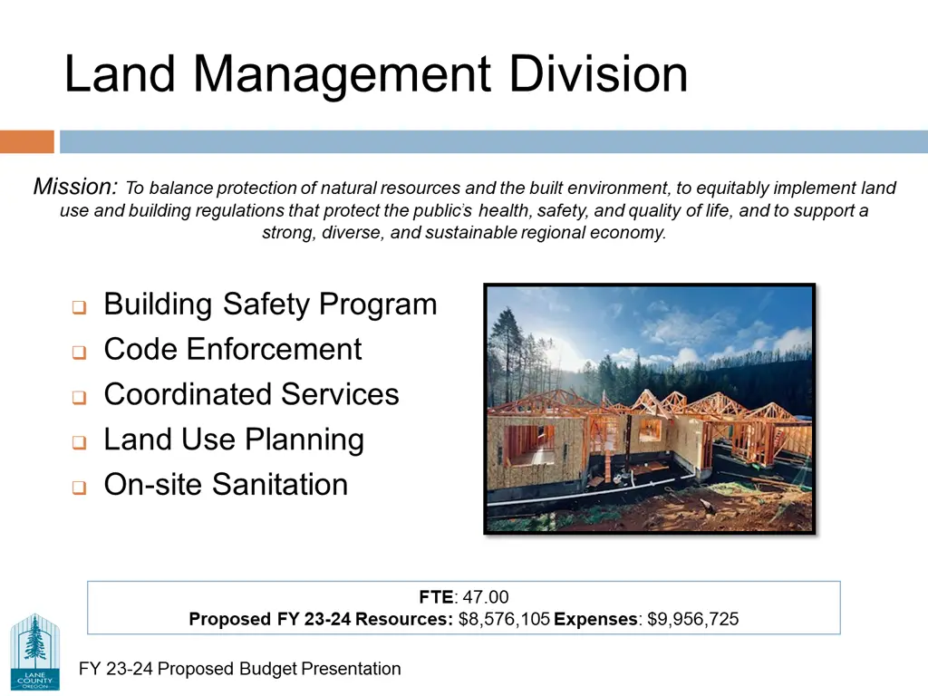 land management division