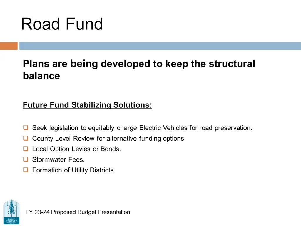 road fund