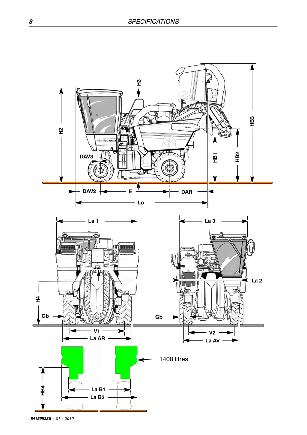 specifications 7