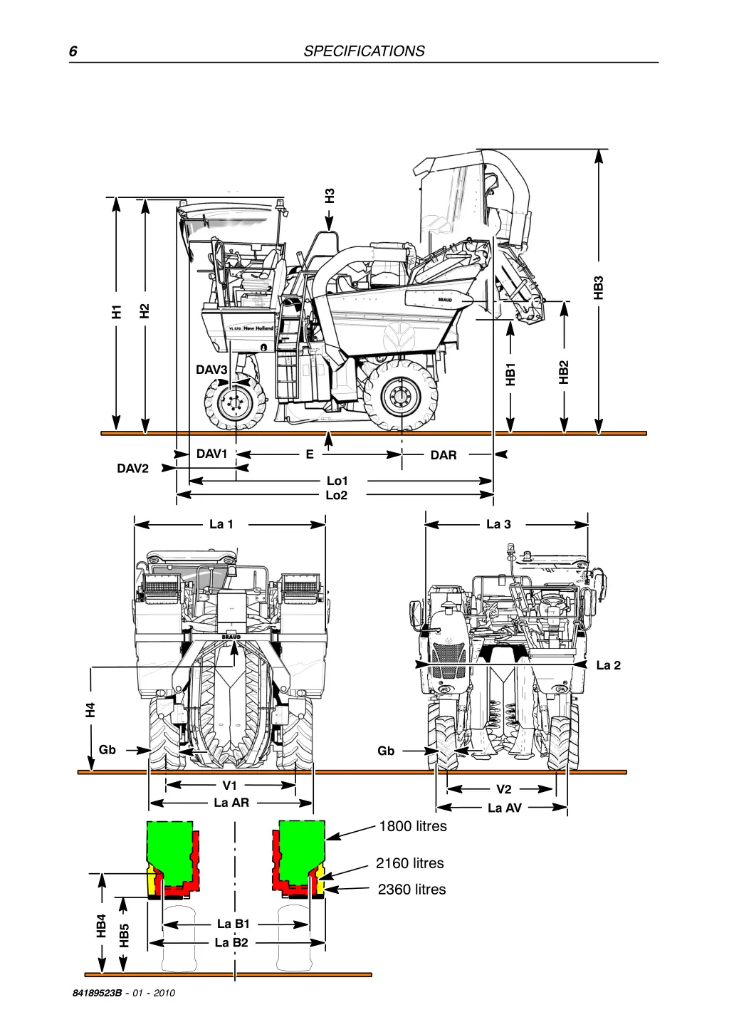 specifications 5