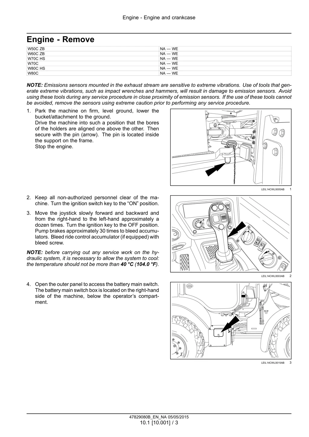 engine engine and crankcase