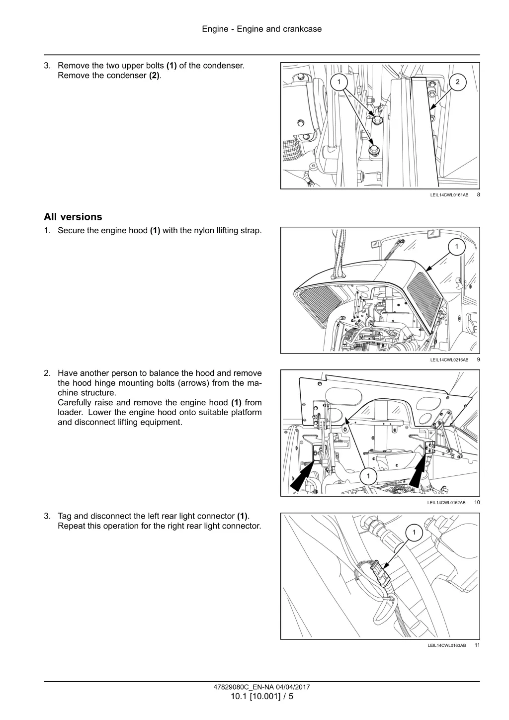 engine engine and crankcase 2