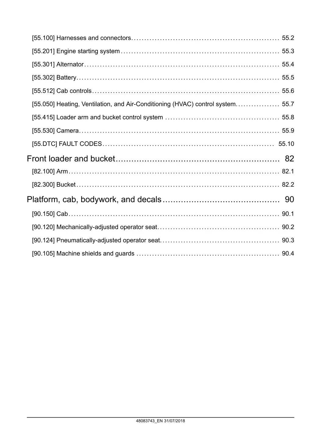 55 100 harnesses and connectors 55 2