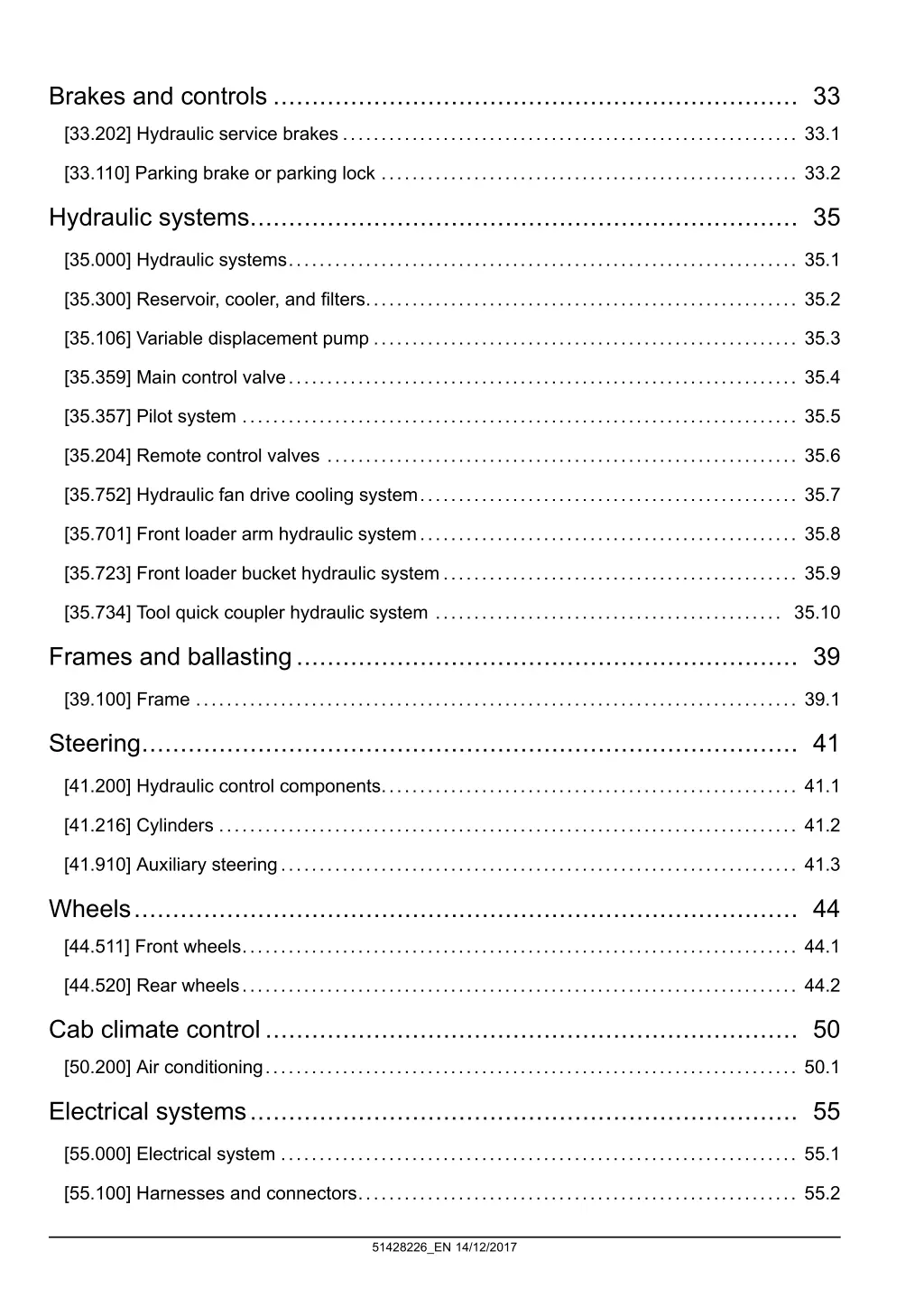 brakes and controls 33