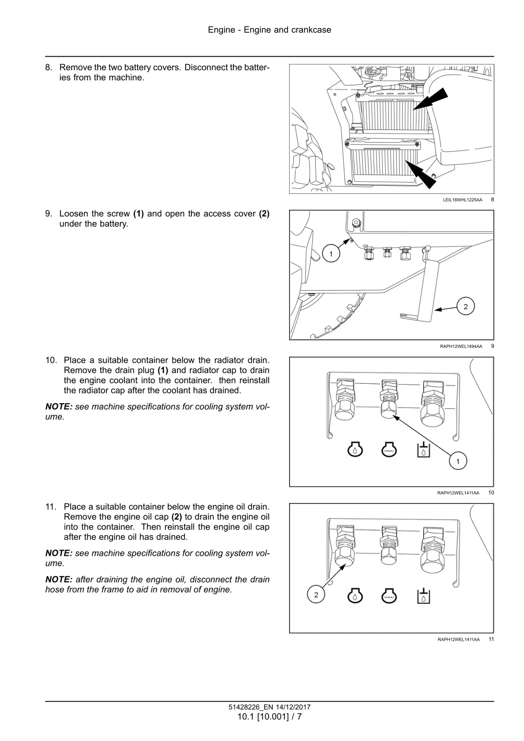 engine engine and crankcase 4