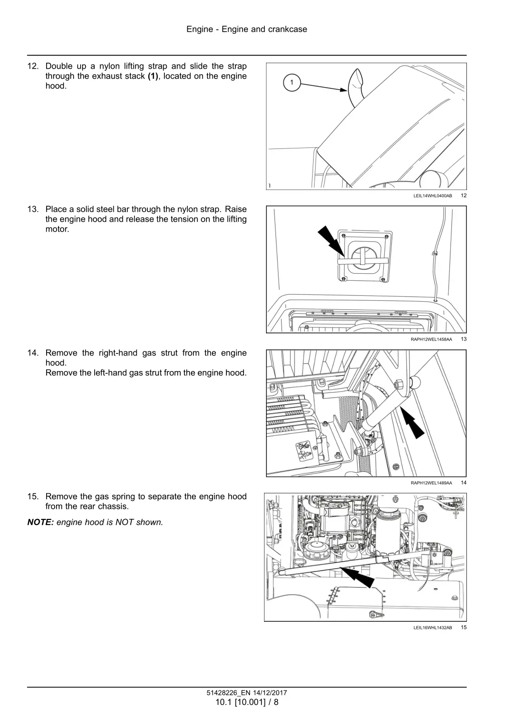 engine engine and crankcase 5