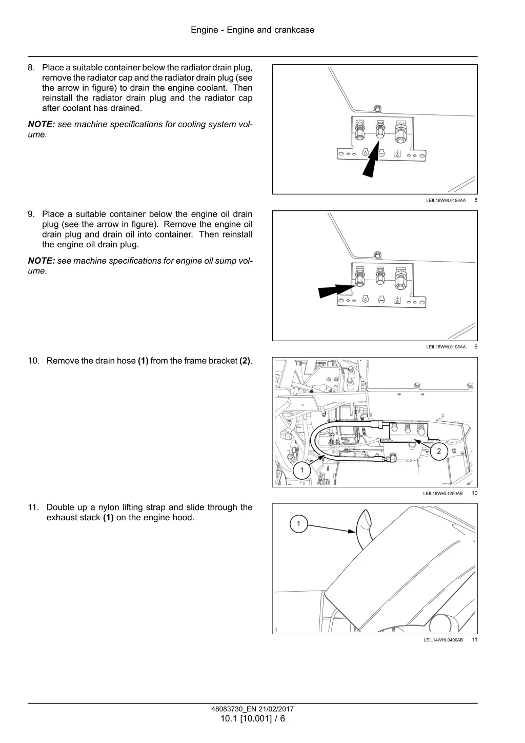 engine engine and crankcase 3