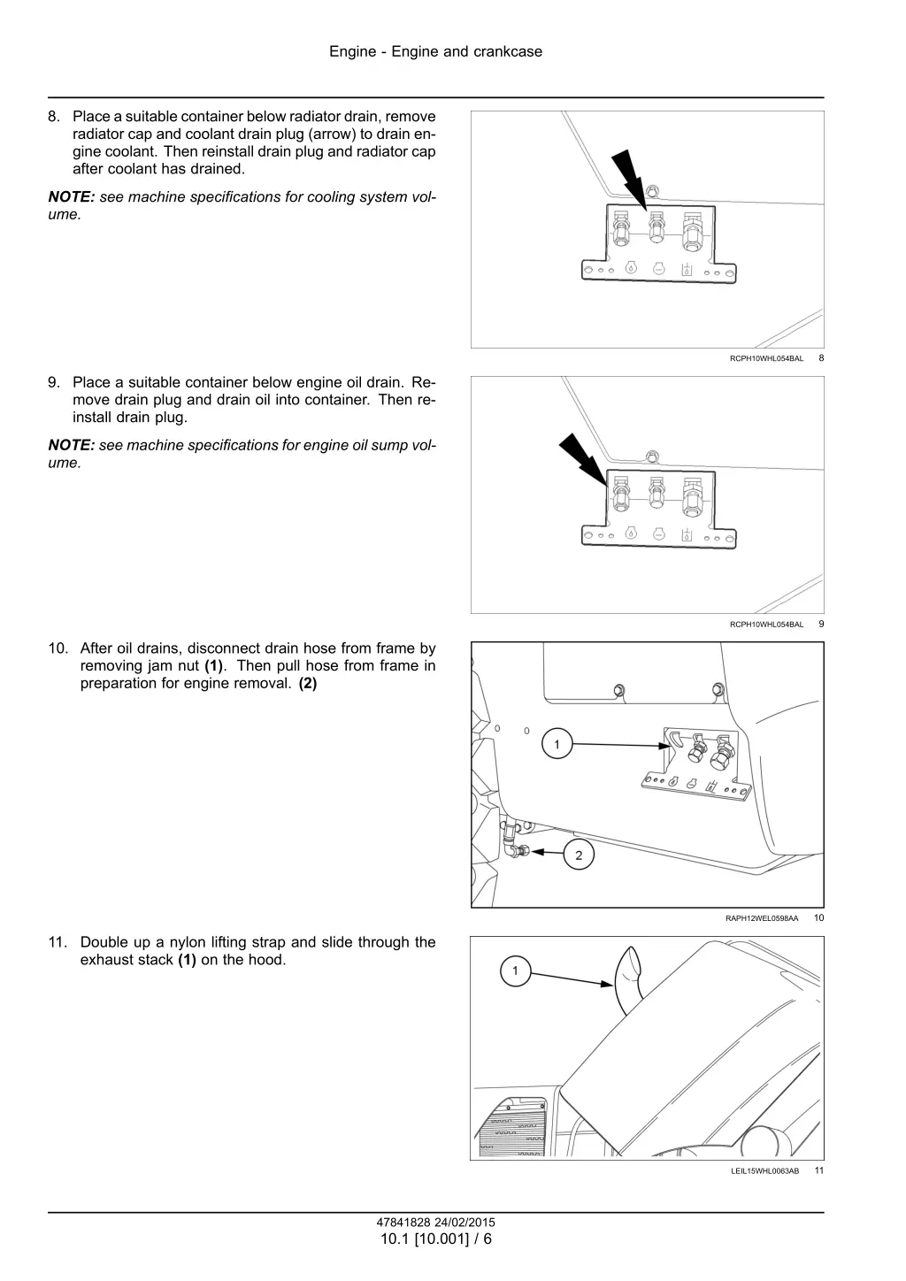 engine engine and crankcase 3