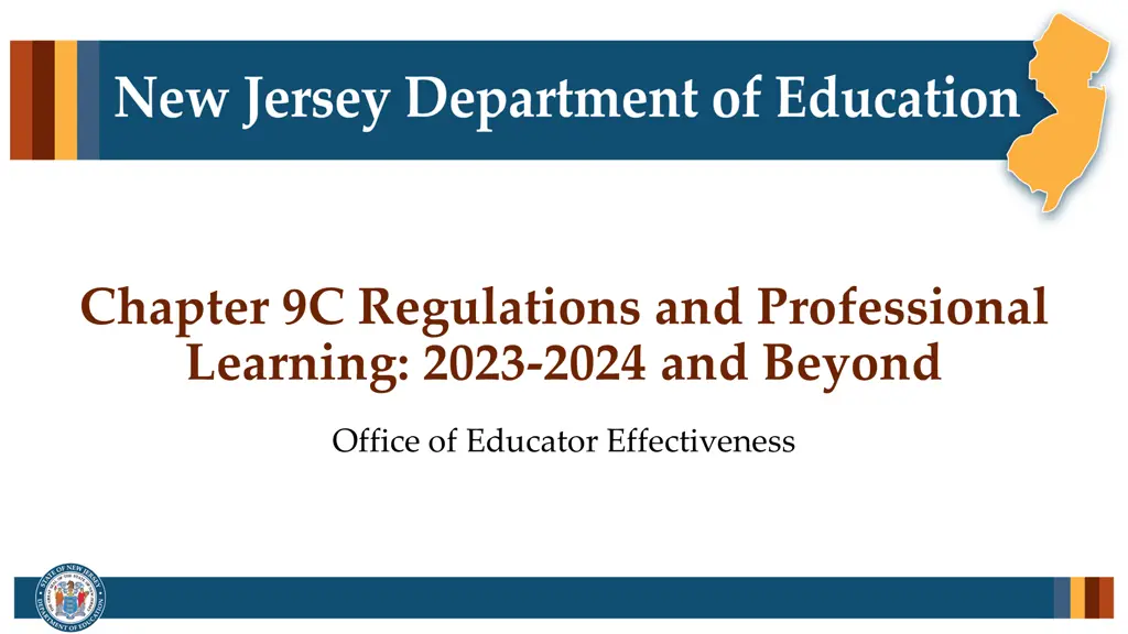 chapter 9c regulations and professional learning