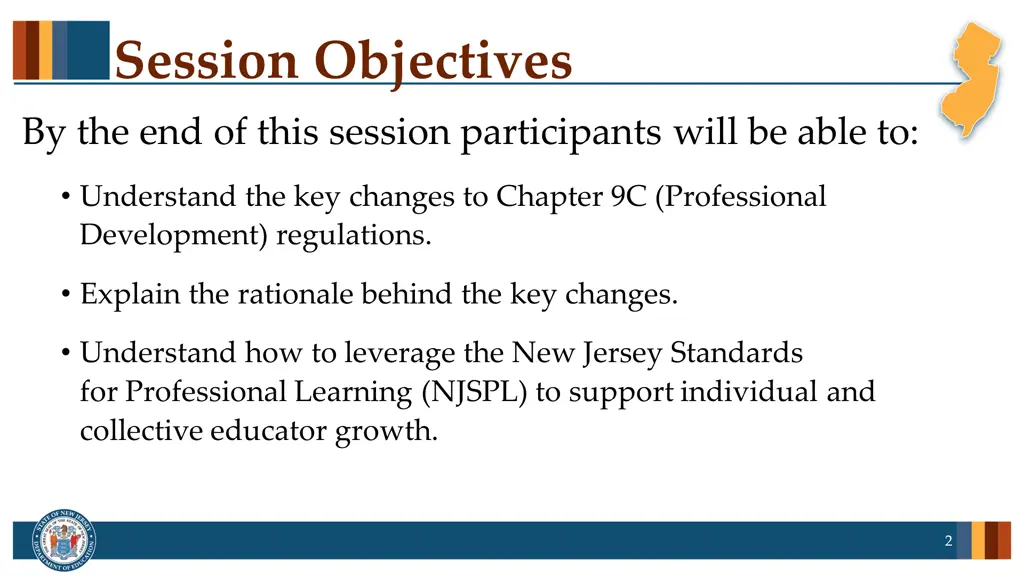 session objectives