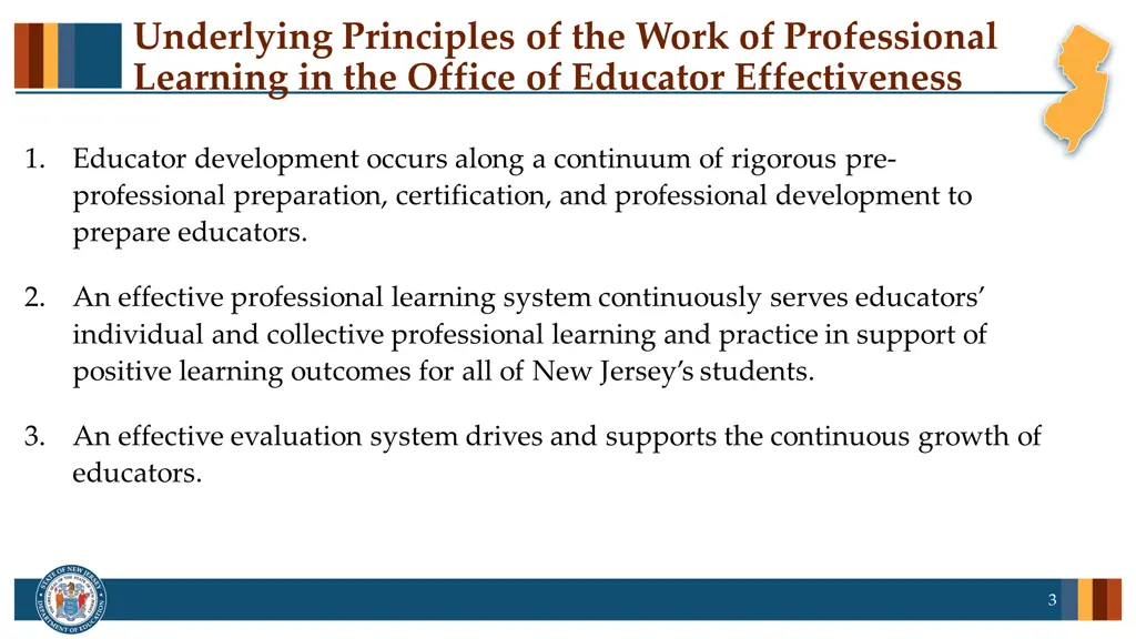 underlying principles of the work of professional