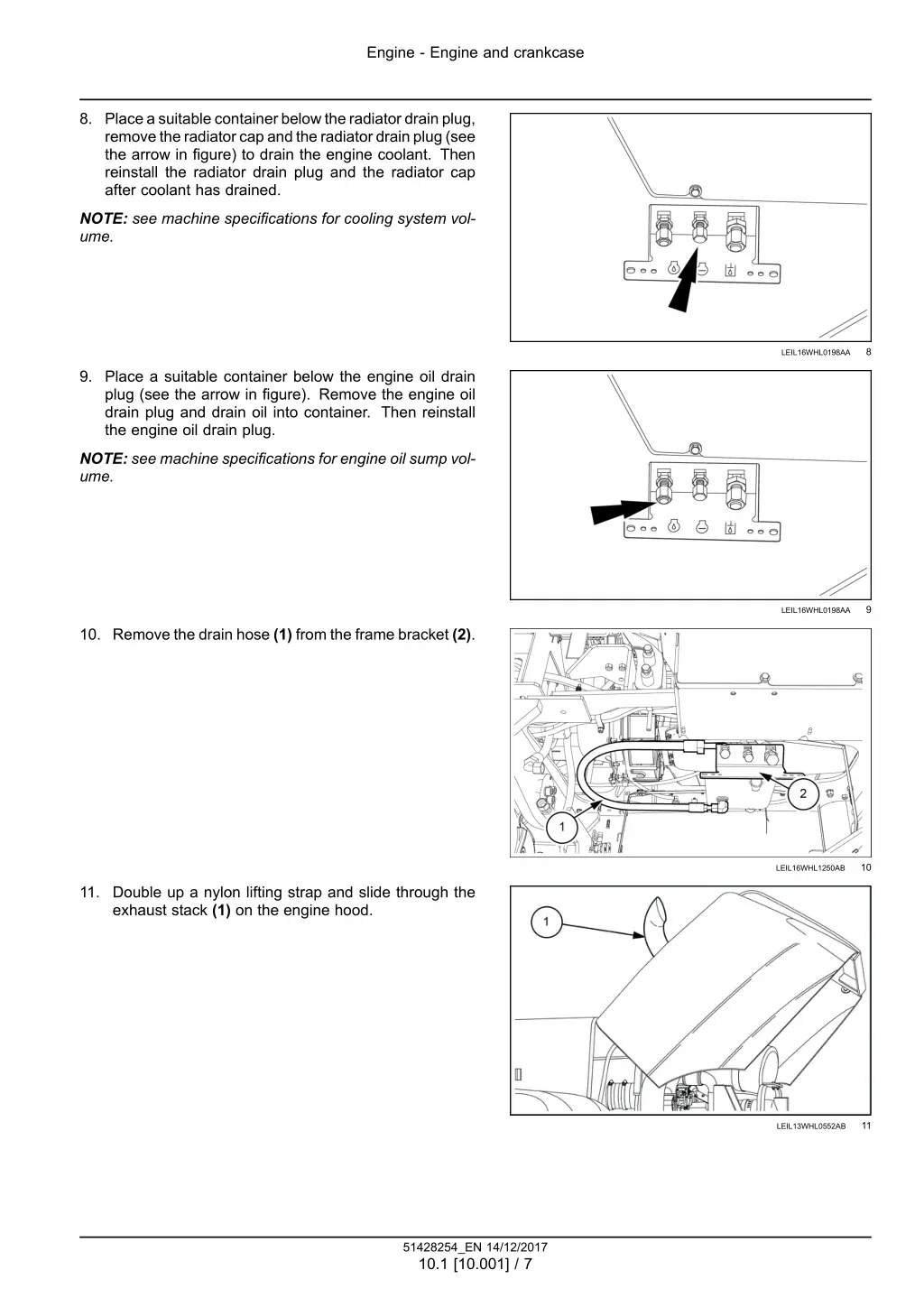 engine engine and crankcase 4