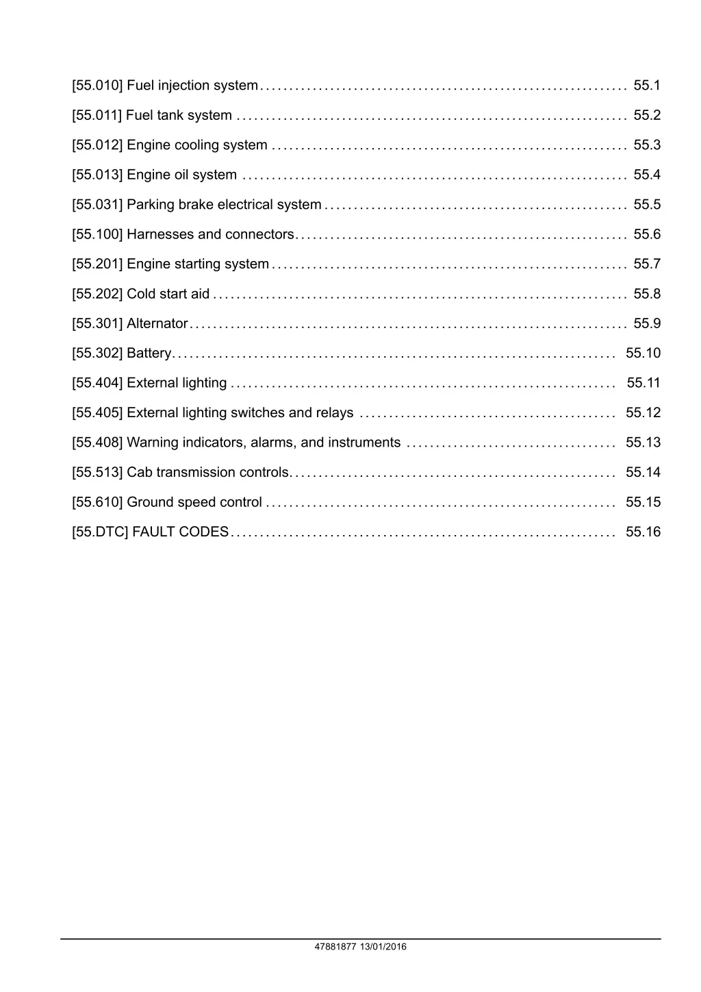 55 010 fuel injection system 55 1