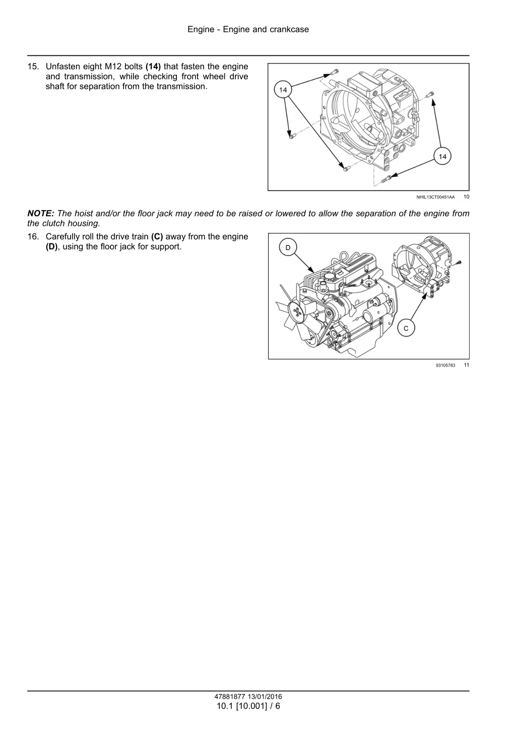 engine engine and crankcase 3