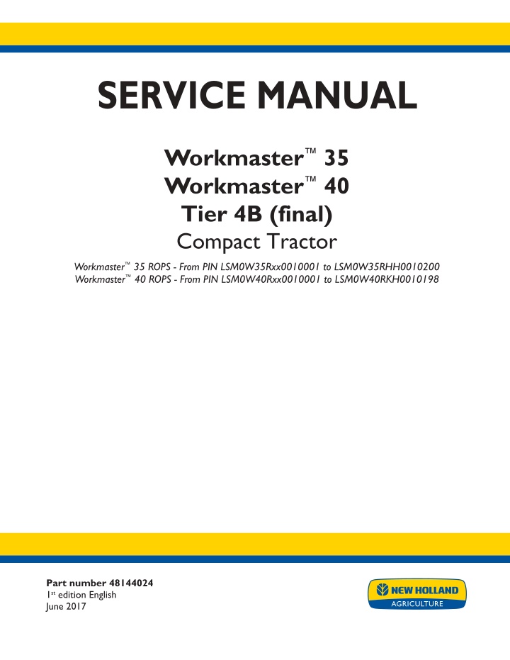 service manual