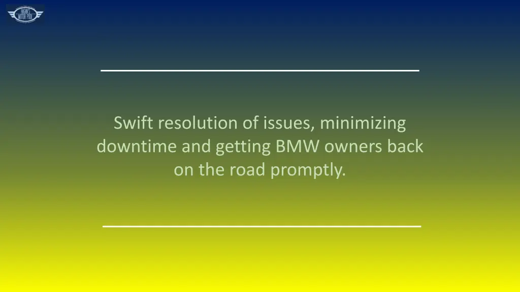 swift resolution of issues minimizing downtime