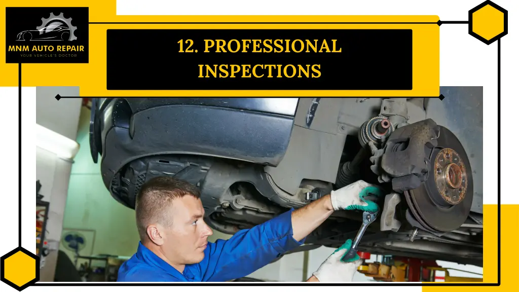 12 professional inspections