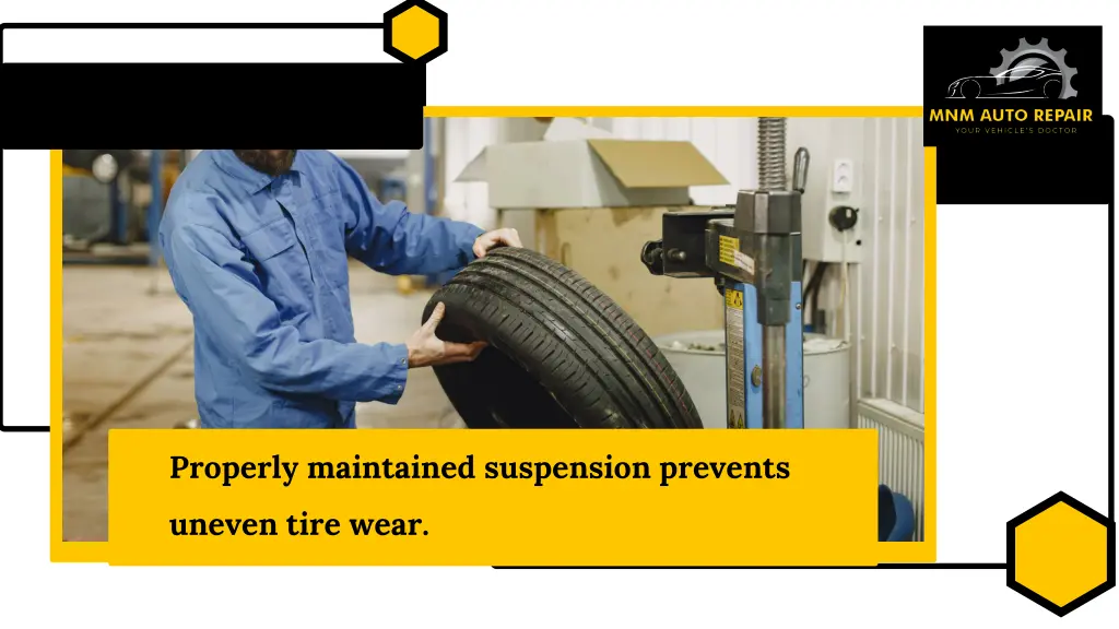 properly maintained suspension prevents